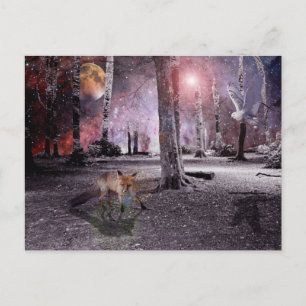 Stille Wood Postkarte