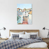 "Stille Zeit in Cornwall" von Gordon Ashton. Leinwanddruck (Insitu (Schlafzimmer))