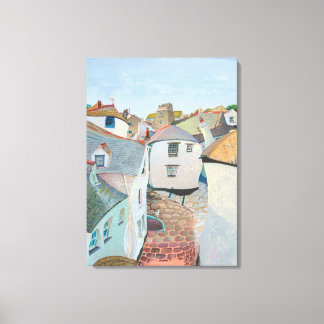 "Stille Zeit in Cornwall" von Gordon Ashton. Leinwanddruck