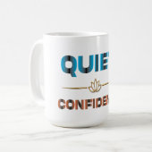 Stille Zuversicht Kaffeetasse (Vorderseite Links)