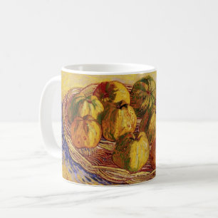 Stilleben, Korb mit Äpfeln von Vincent van Gogh Kaffeetasse