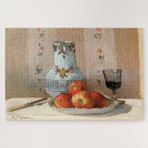 Stilleben mit Äpfeln und Krug von Pissarro Puzzle