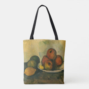 Stilleben mit Äpfeln von Paul Cezanne Tasche
