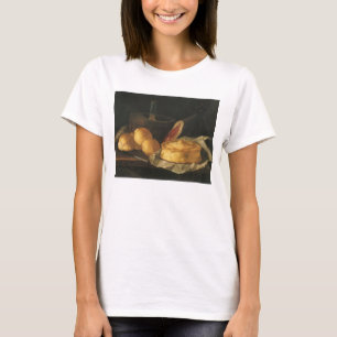 Stilleben mit Brottorte und Schinken, Giuseppe Rec T-Shirt