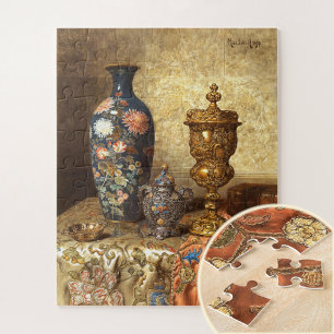 Stilleben mit Cloisonné-Vase, Puzzle