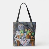Stilleben mit Früchten, Paul Cezanne Tasche (Rückseite)