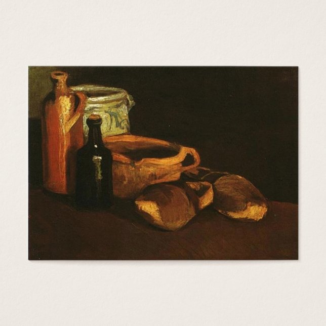 Stilleben mit Holzschuhen und Töpfen, Vincent van  (Vorderseite)