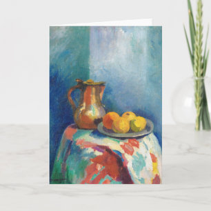 Stilleben mit Kupferkrug Henri Manguin Karte