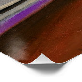 Stilleben mit Pascals Pensées, Poster (Ecke)