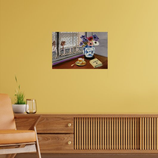 Stilleben mit Pascals Pensées, Poster (Wohnzimmer 2)