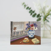 Stilleben mit Pascals Pensées, Postkarte (Stehend Vorderseite)