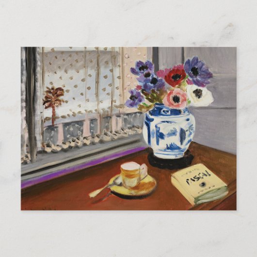 Stilleben mit Pascals Pensées, Postkarte (Vorderseite)