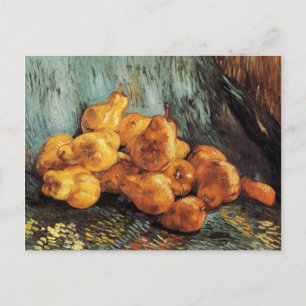 Stilleben mit Quittenbirnen Van Gogh Fine Art Postkarte