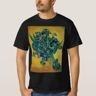 Stilleben mit Schwertlilien-Vase von Vincent van G T-Shirt