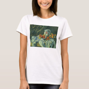 Stilleben, Vorhang und Krug von Paul Cezanne T-Shirt