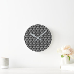 Stilleben Zuhause Runde Wanduhr