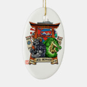 Stillegungs-Verzierung USSs Denver LPD-9 Keramikornament (Rechts)