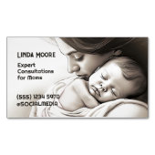 Stillen Berater Magnetische Visitenkarte (Vorderseite)