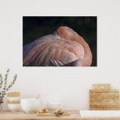 Stillen Flamingo Print Poster (Küche)