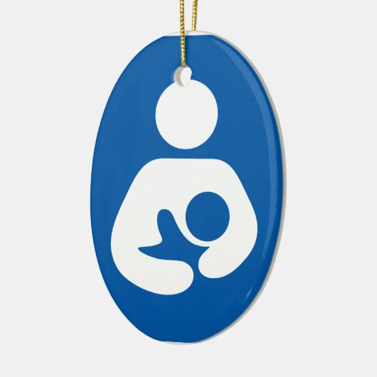 Stillen / Geschmackssinn Keramik Ornament (Links)