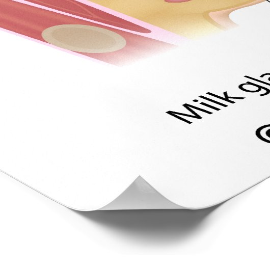 Stillen, gezeichnet. poster (Ecke)