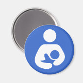 Stillen Internationales Symbol Magnet (Vorderseite/Rückseite)