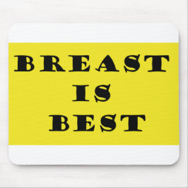 Stillen ist am besten mousepad