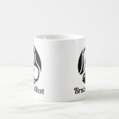 Stillen ist die beste Stillberatung Stillzeit Kaffeetasse (Mittel)