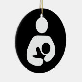 Stillen/Krankenpflege-Ikone Keramik Ornament (Rechts)