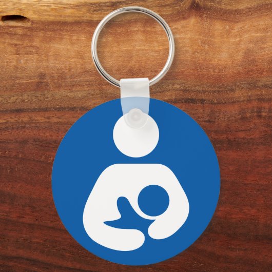 Stillen/Nährungssymbol Schlüsselanhänger (Vorderseite)