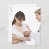 Stillen Rat eines Arztes Postkarte (Vorne/Hinten)