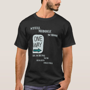 Stillen Sie die Mittelschule ein, um neue Höhen zu T-Shirt