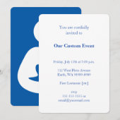 Stillen / Still-Ikone Einladung (Vorne/Hinten)