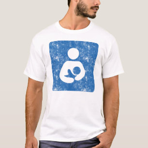 Stillen Symbol Letterpress Stilstruktur T-Shirt