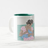 Stillen Zweifarbige Tasse (Vorderseite Links)