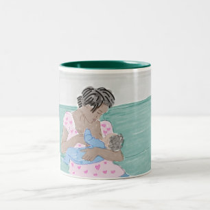 Stillen Zweifarbige Tasse