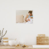 Stillende Frauen Poster (Küche)