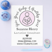 Stillende Leche Baby Flyer (Einzeln)