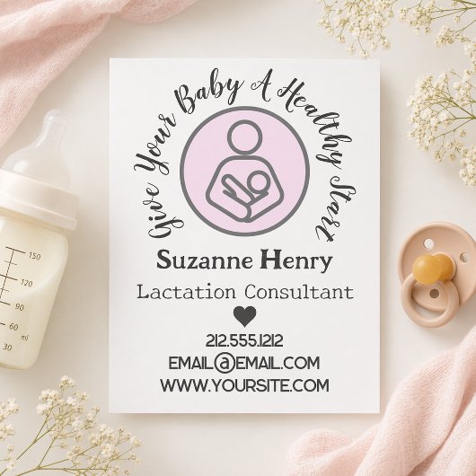 Stillende Leche Baby Flyer