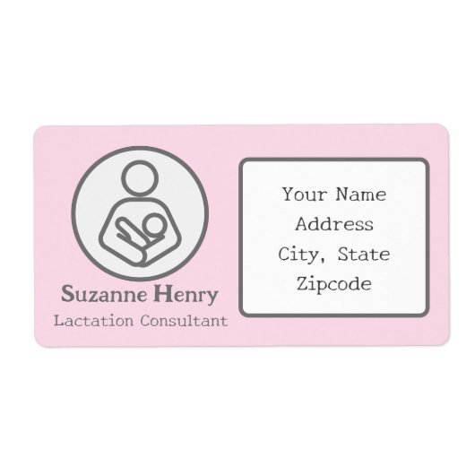 Stillende Rücksendeadresse (Vorne)