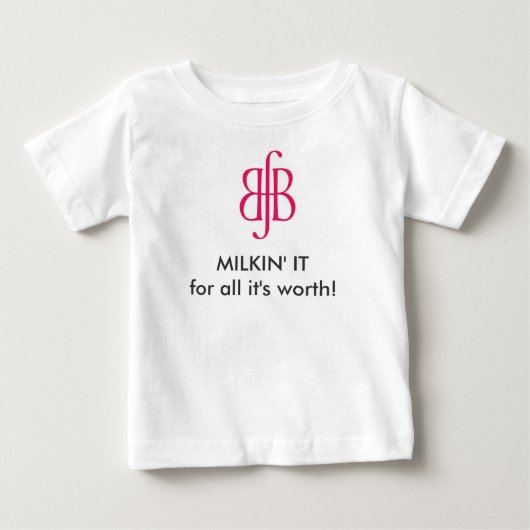 Stillender Kleinkind-T - Shirt (Vorderseite)