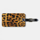 Stilleopard mit geistlicher Safari Gepäckanhänger (Rückseite horizontal)
