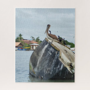 Stiller Beobachter am Rio Dulce Puzzle