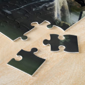 Stiller Beobachter am Rio Dulce Puzzle (Seite)