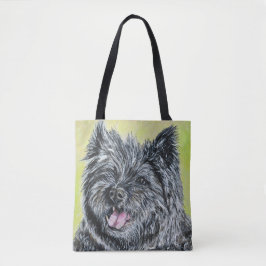 Stiller das Cairn Terrier-Gemälde Tasche