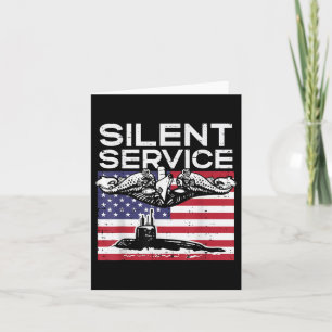 Stiller Dienst U-Boot Us Flag Memorial Day Patr Karte