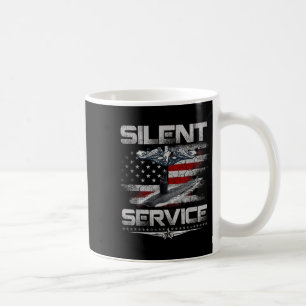 Stiller Dienst U.S. U-Boote Kräfte Patriotischer V Kaffeetasse