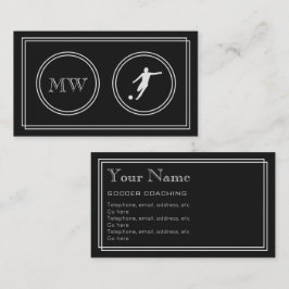 "Stiller Film-" Fußball coachte Geschäfts-Karten Visitenkarte