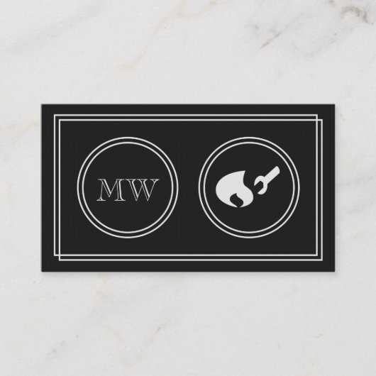 "Stiller Film-" Gas-Monteur-Visitenkarten Visitenkarte (Vorderseite)