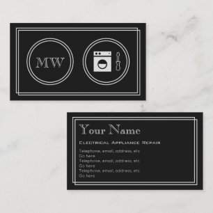 "Stiller Film-" Gerätereparatur-Visitenkarten Visitenkarte